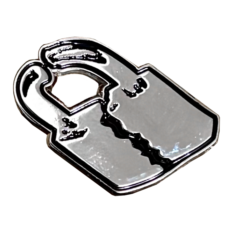 Love Letter "Lock" Enamel Pin