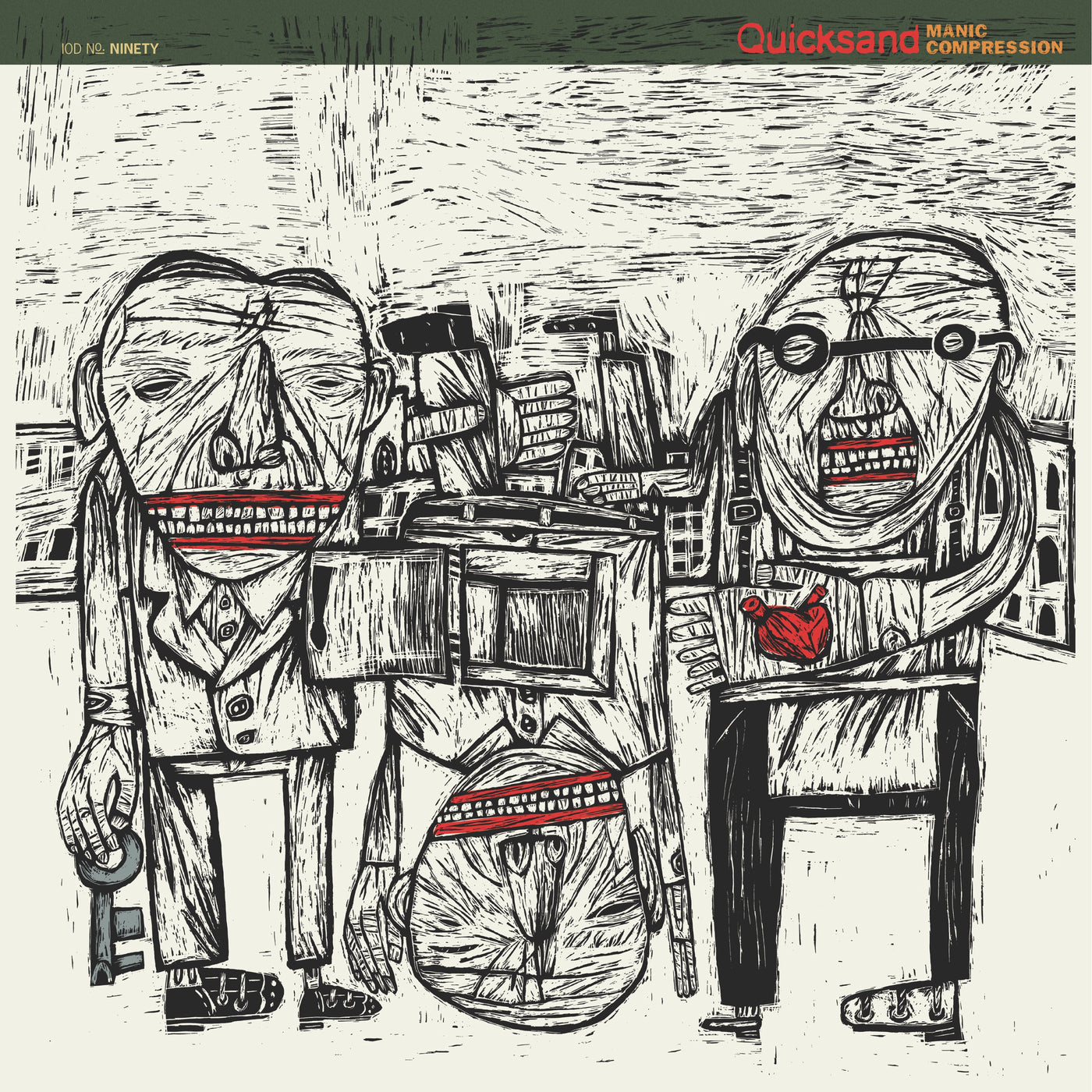 Quicksand "Manic Compression (Deluxe Book)"