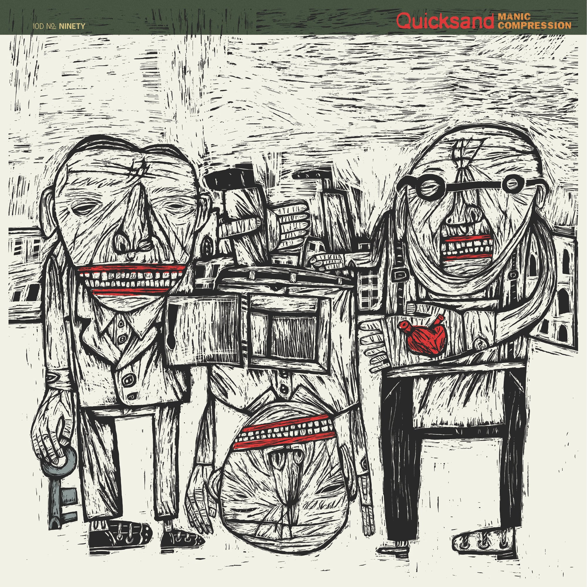 Quicksand "Manic Compression (Deluxe Book)"