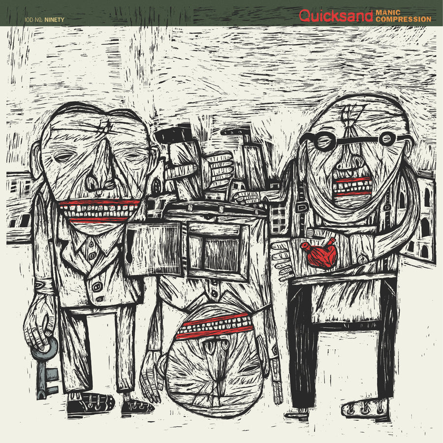 Quicksand "Manic Compression (Deluxe Book)"