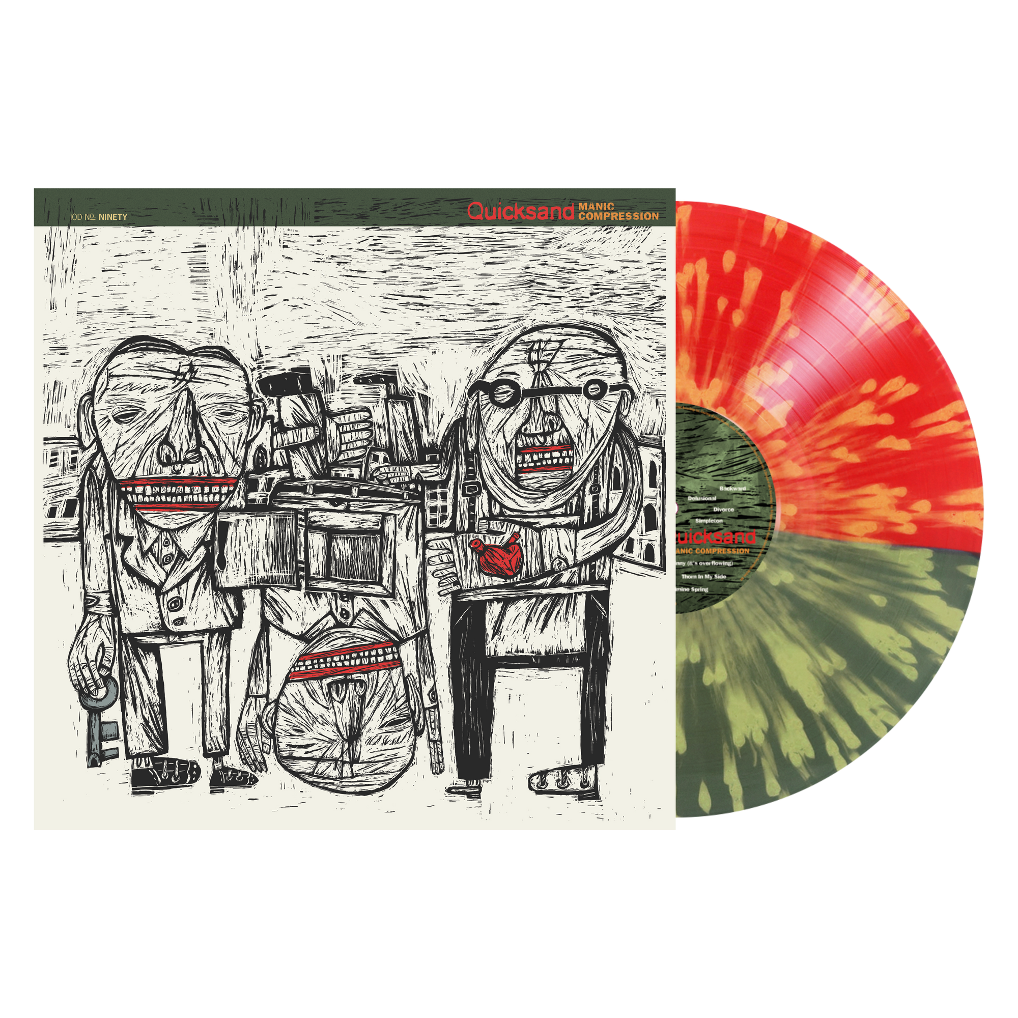 Quicksand "Manic Compression (Deluxe Book)"