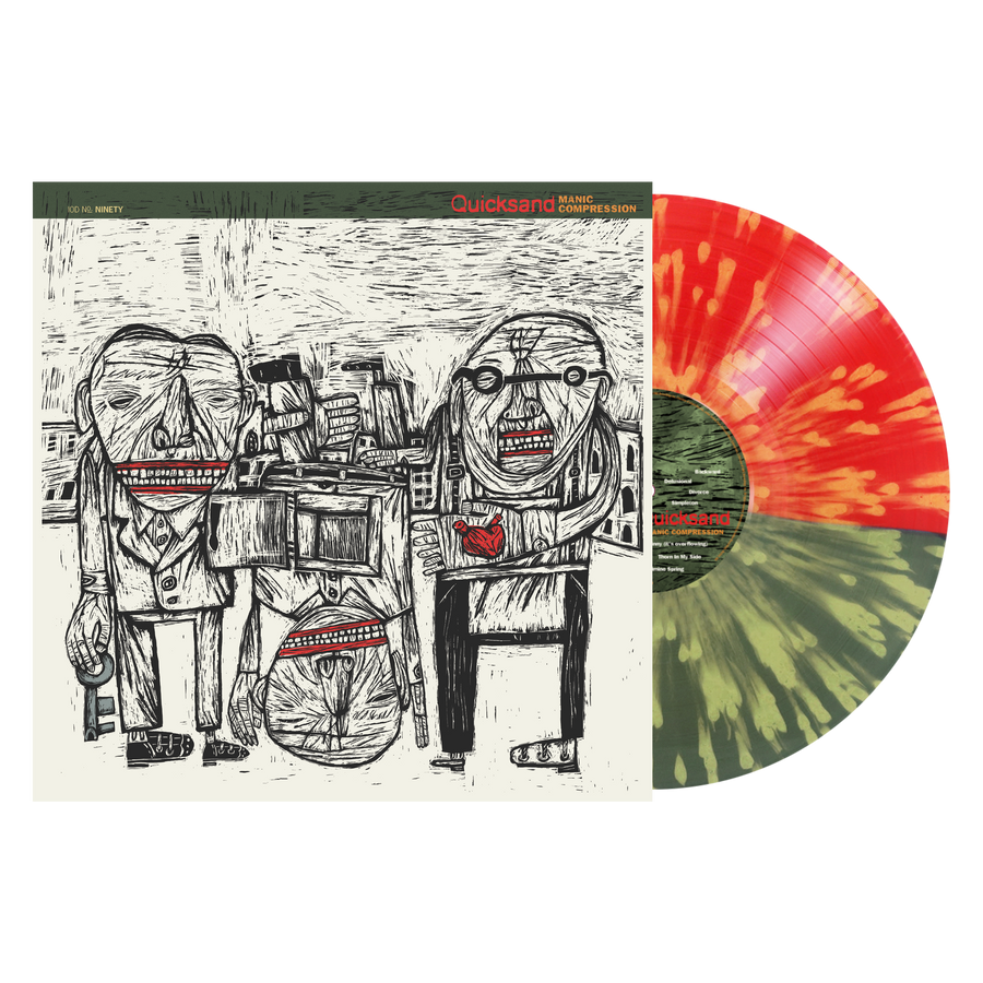 Quicksand "Manic Compression (Deluxe Book)"