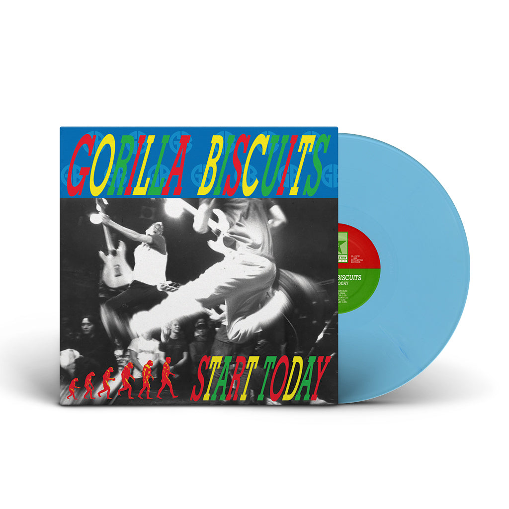 Gorilla Biscuits Start Today 1stプレス エンボス Gorilla Biscuits – Start Today – Vinyl (Embossed Cover, LP