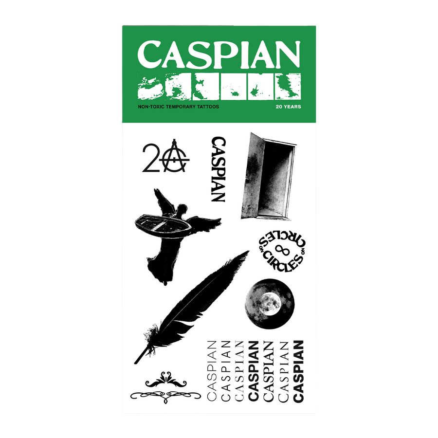 Caspian "Twenty Years" Temporary Tattoo Sheet