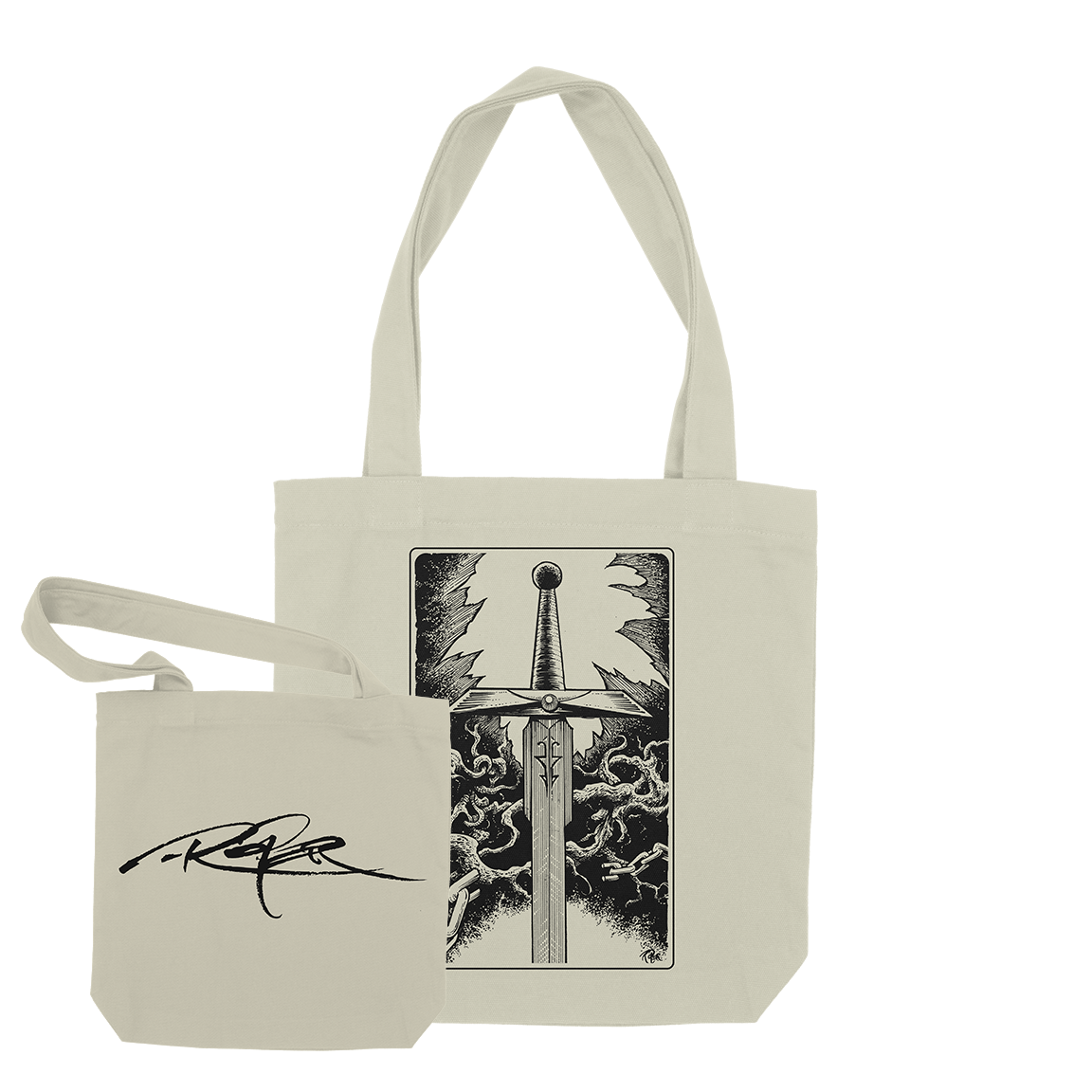 Arik Roper "Luxferrum" Natural Tote Bag