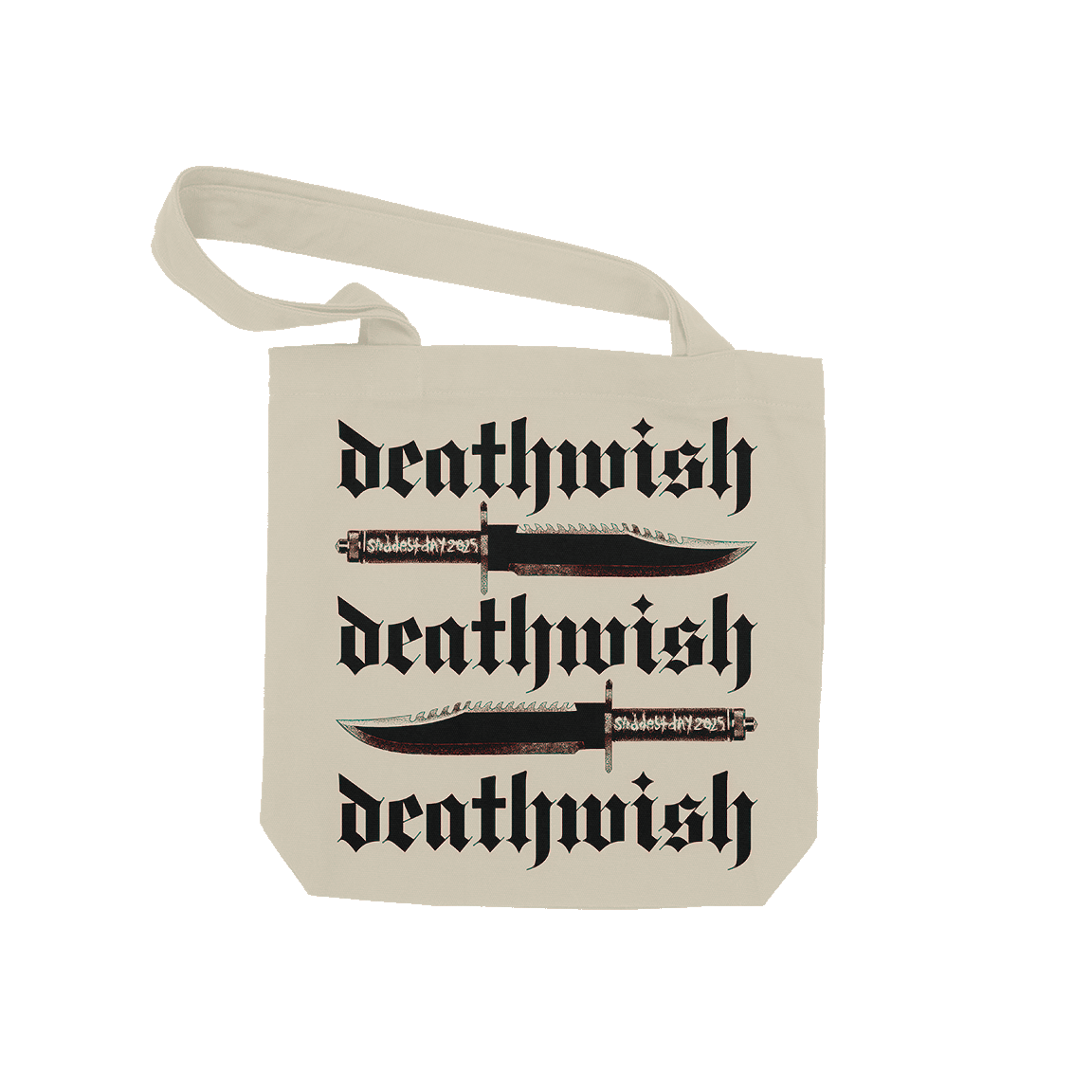 Deathwish "Saddest Day 2025" Tote Bag