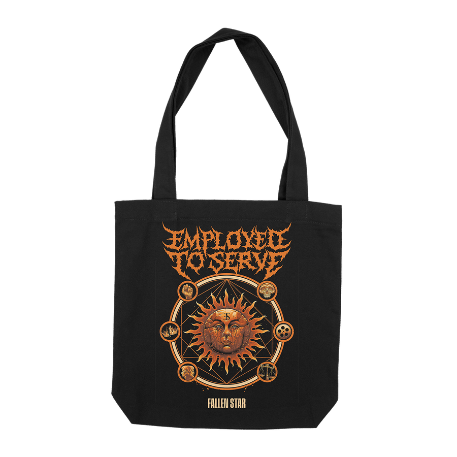 Employed To Serve “Fallen Star” Black Tote