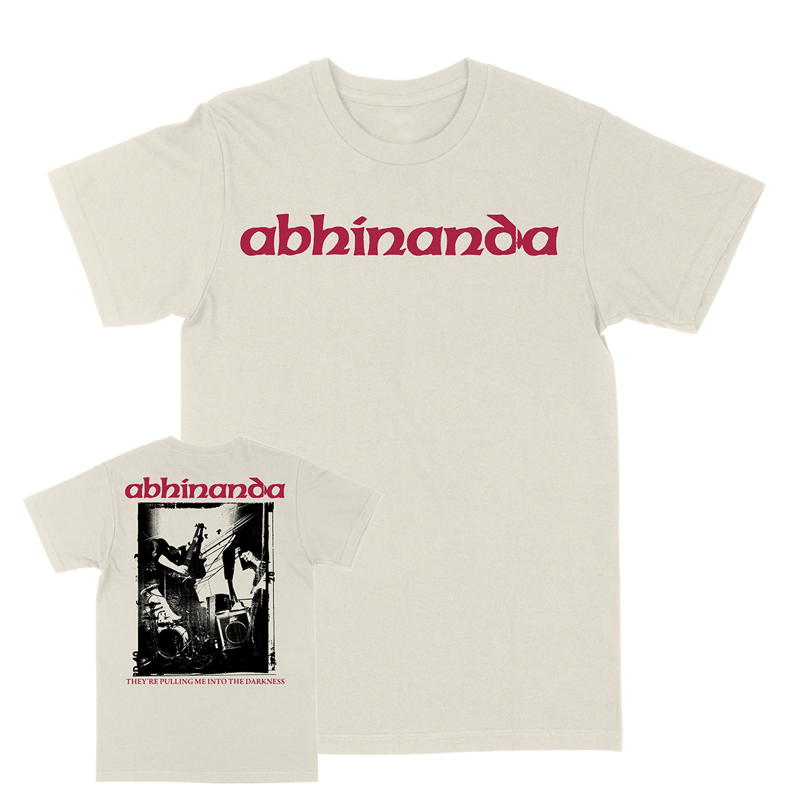 Abhinanda "Into The Darkness" Natural T-Shirt