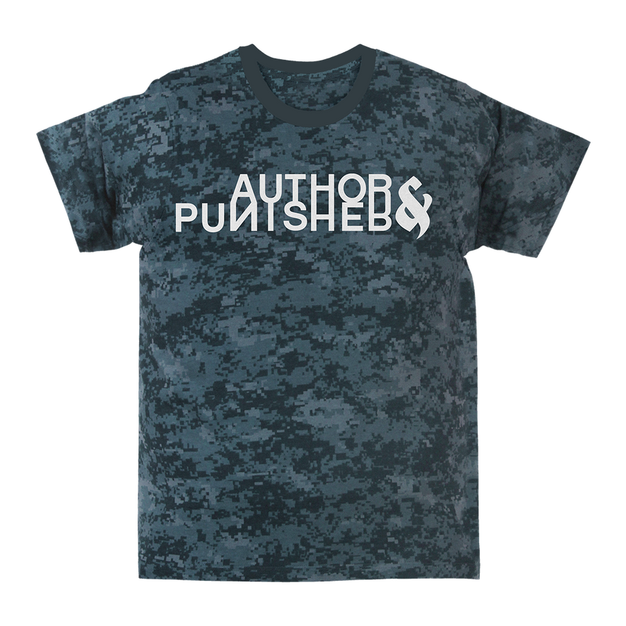 Author & Punisher "Classic Logo" Midnight Digi Camo T-Shirt