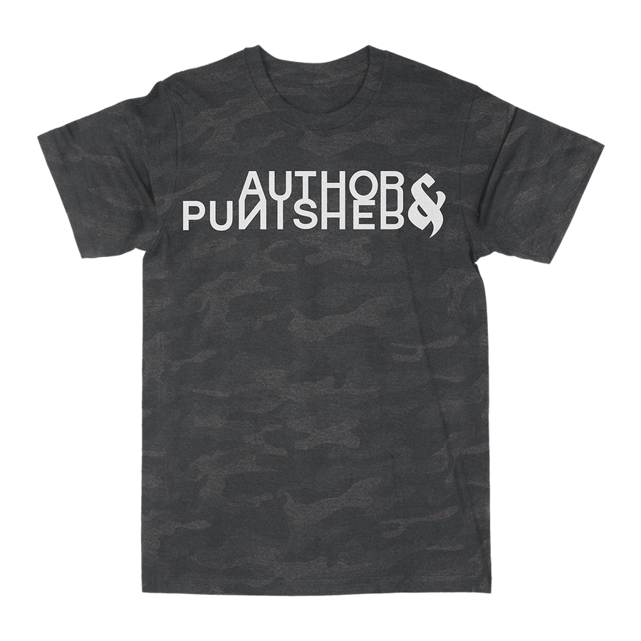 Author & Punisher "Classic Logo" Storm Camo T-Shirt
