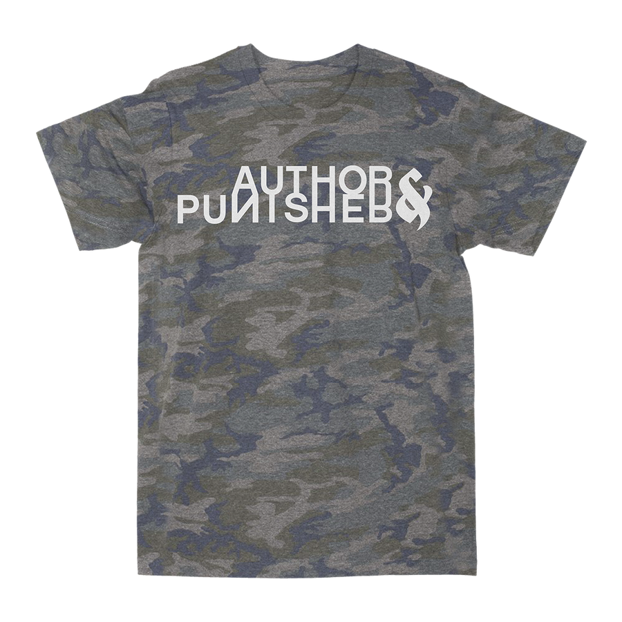 Author & Punisher "Classic Logo" Vintage Camo T-Shirt