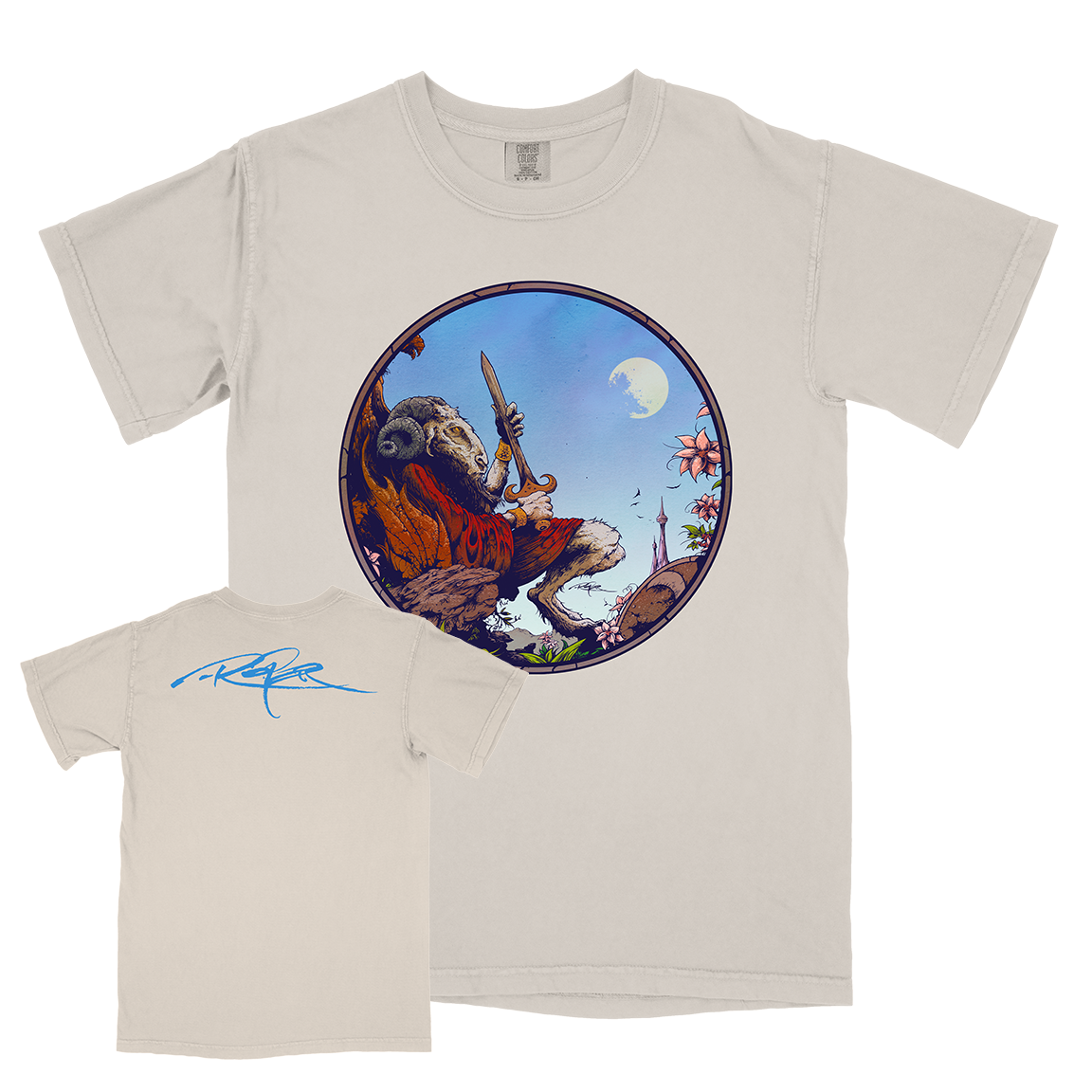 Arik Roper "Age Of Aries" Ivory Premium T-Shirt