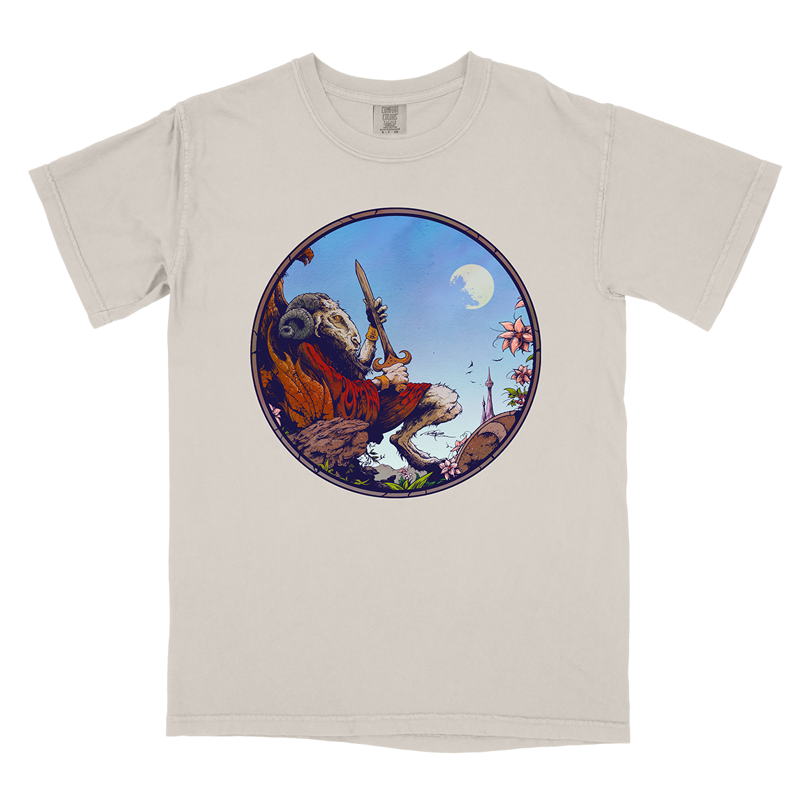 Arik Roper "Age Of Aries" Ivory Premium T-Shirt