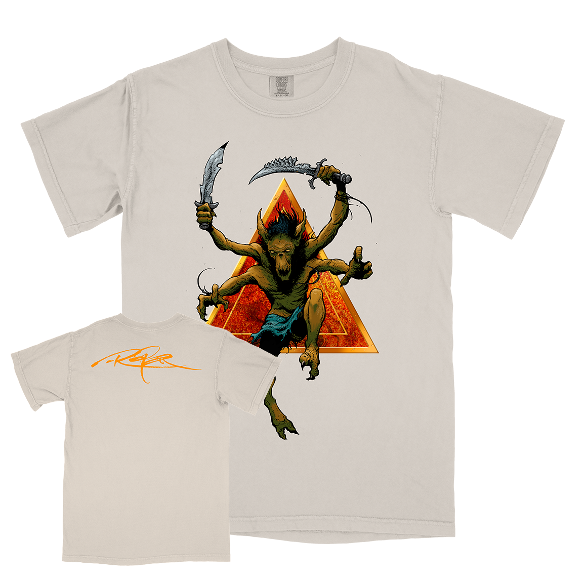 Arik Roper "Beserker" Ivory Premium T-Shirt