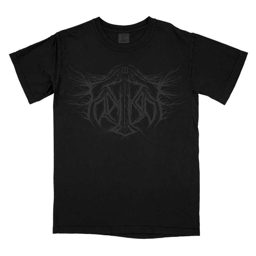 Frail Body “Metal Logo: Blackened” Premium Black T-Shirt