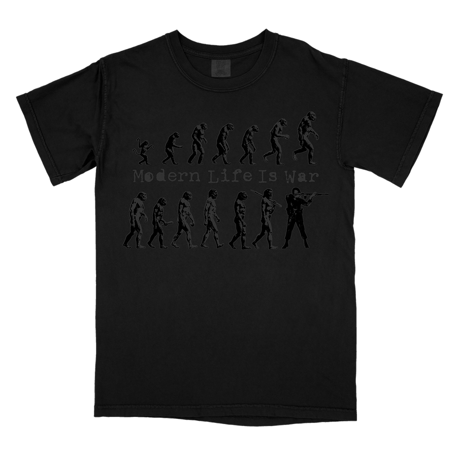 Modern Life Is War “Evolution: Blackened” Premium Black T-Shirt