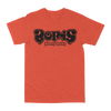 Boris "Heavy Rocks: Black Logo” Heather Orange T-Shirt