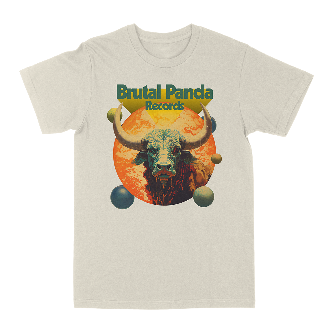 Brutal Panda “Cosmic Taurus” Natural T-Shirt