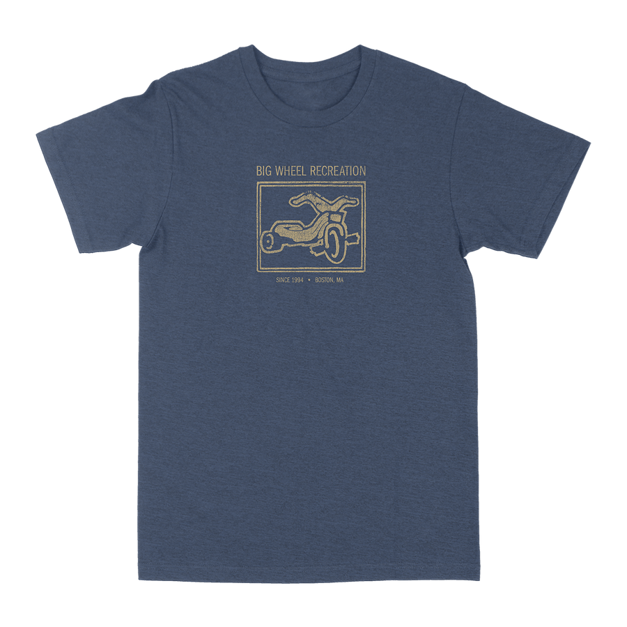 Big Wheel Recreation "BWR Tricycle" Heather Denim T-Shirt