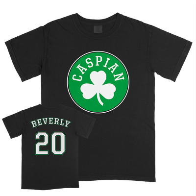 Caspian "Shamrock" Premium Black T-Shirt