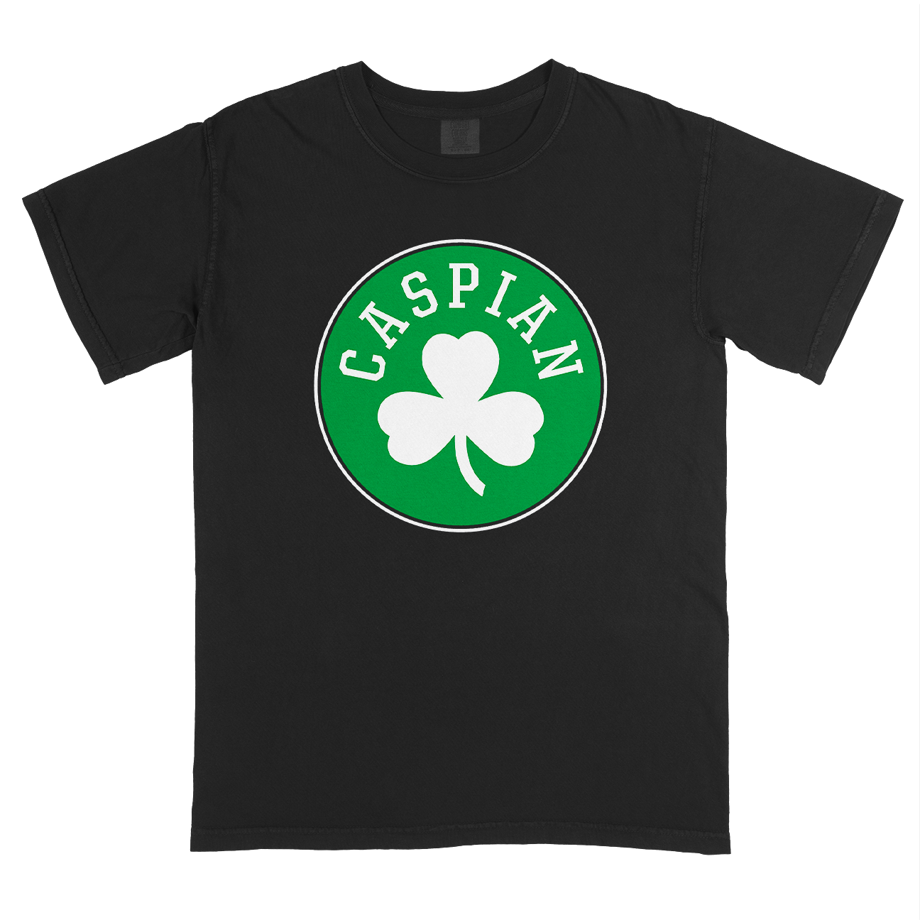 Caspian "Shamrock" Premium Black T-Shirt