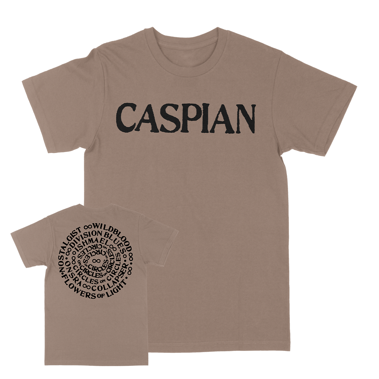 Caspian "Spiral" Brown Savannah T-Shirt