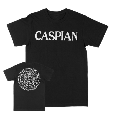 Caspian "Spiral" Black T-Shirt