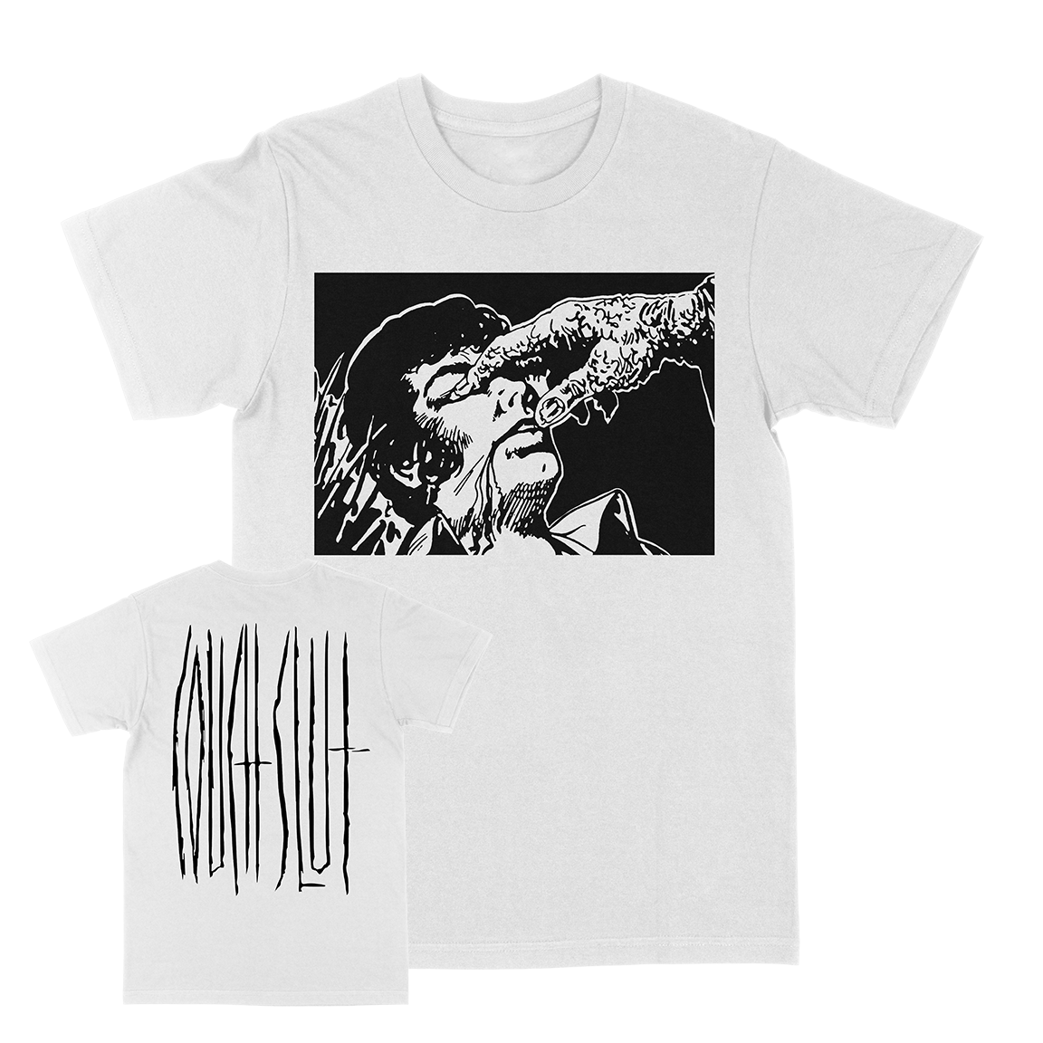 Couch Slut "You Could Do It Tonight" White T-Shirt