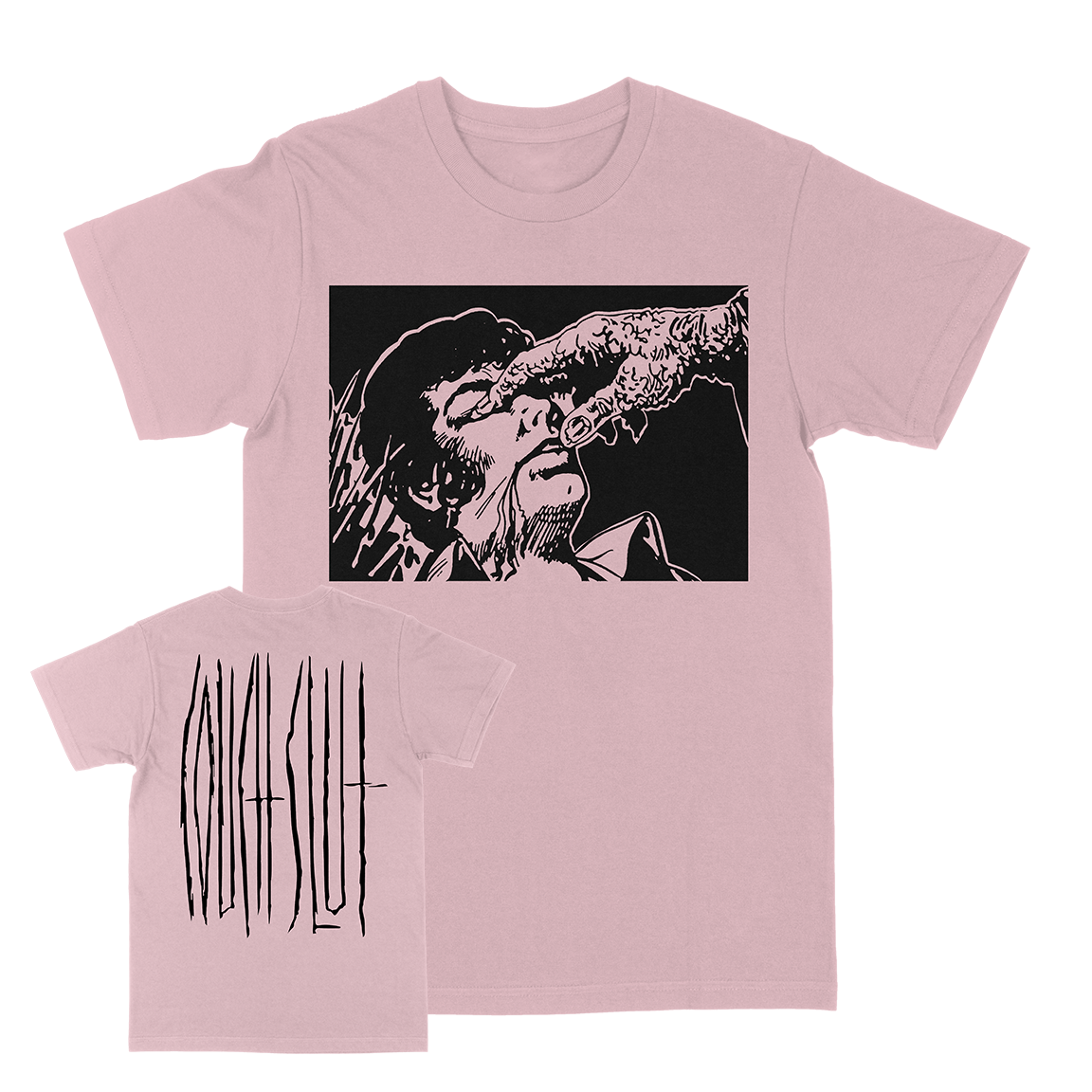 Couch Slut "You Could Do It Tonight" Pink T-Shirt