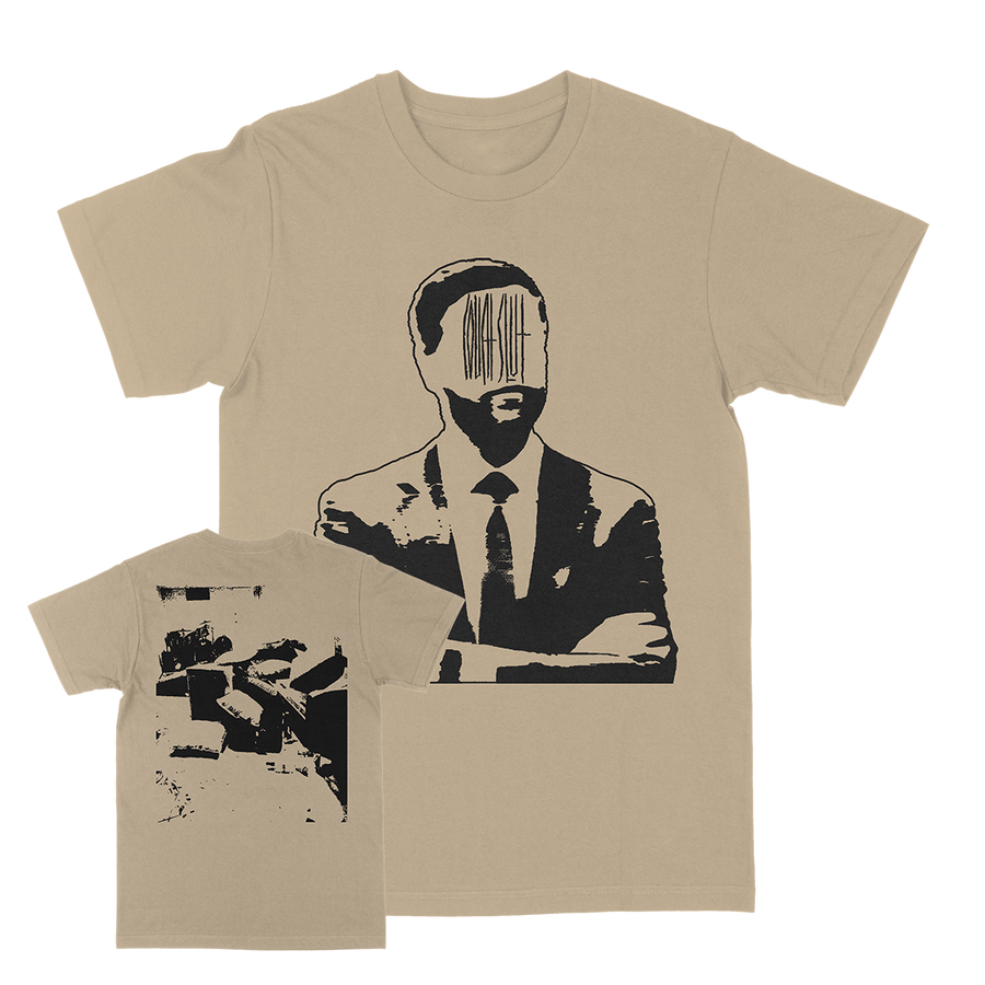 Couch Slut "Vice Presidential Unwelcome" Sand T-Shirt