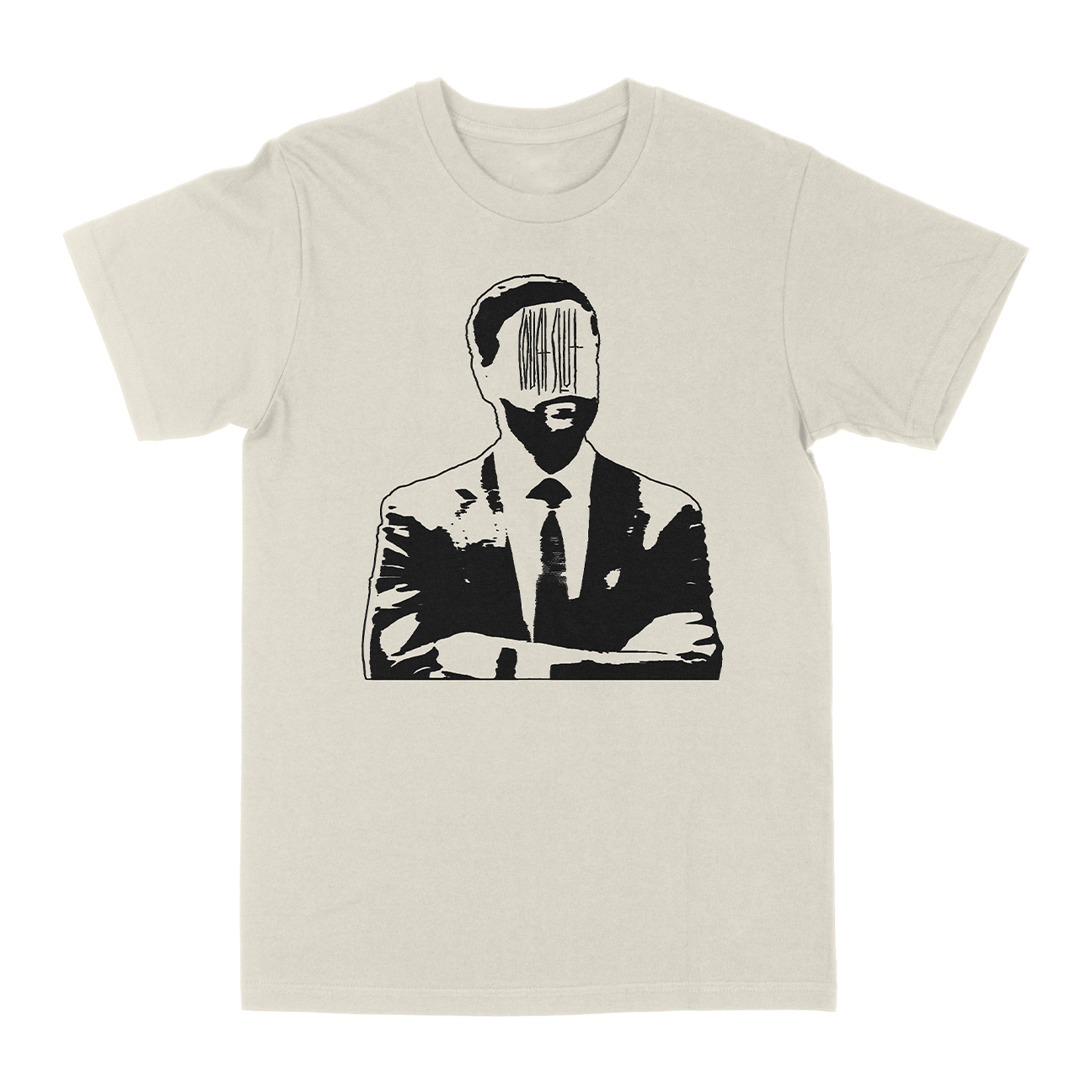 Couch Slut "Vice Presidential Unwelcome (JD Vance)" Natural T-Shirt