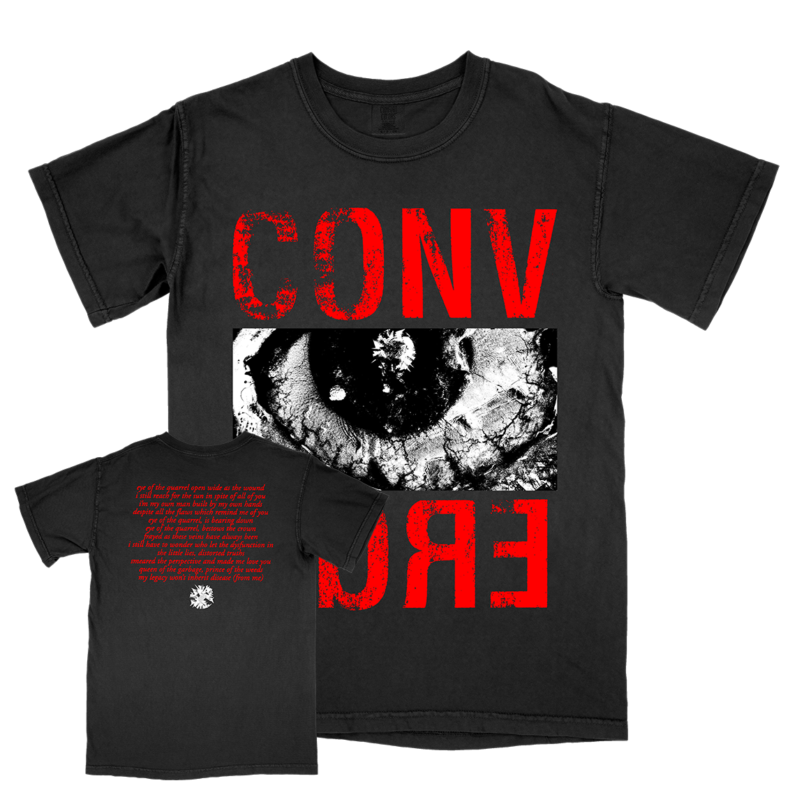Converge “Eye of the Quarrel” Premium Graphite T-Shirt