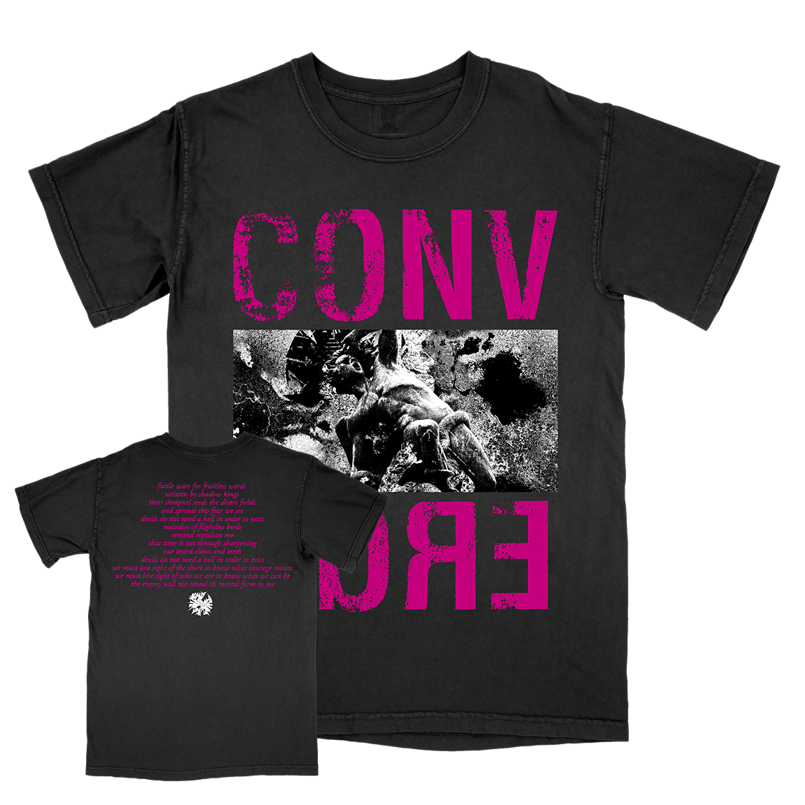 Converge “Reptilian” Premium Graphite T-Shirt