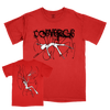 Converge "Forsaken" Premium Red T-Shirt