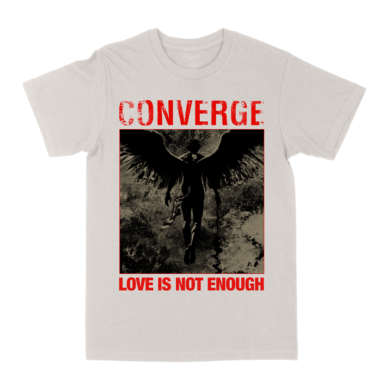 Converge "Love Is Not Enough" Vintage White T-Shirt