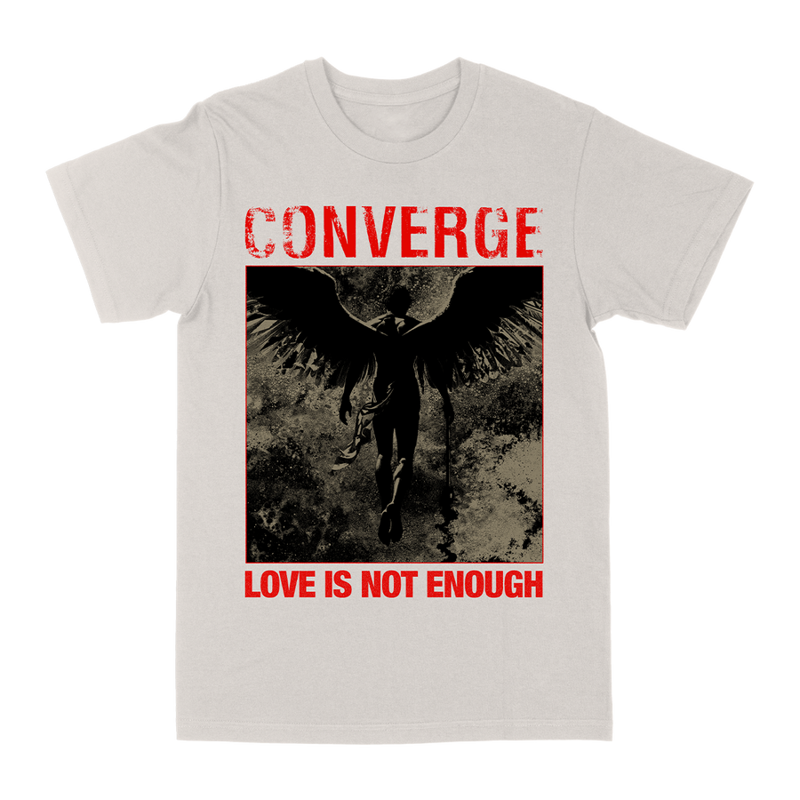 Converge "Love Is Not Enough" Vintage White T-Shirt
