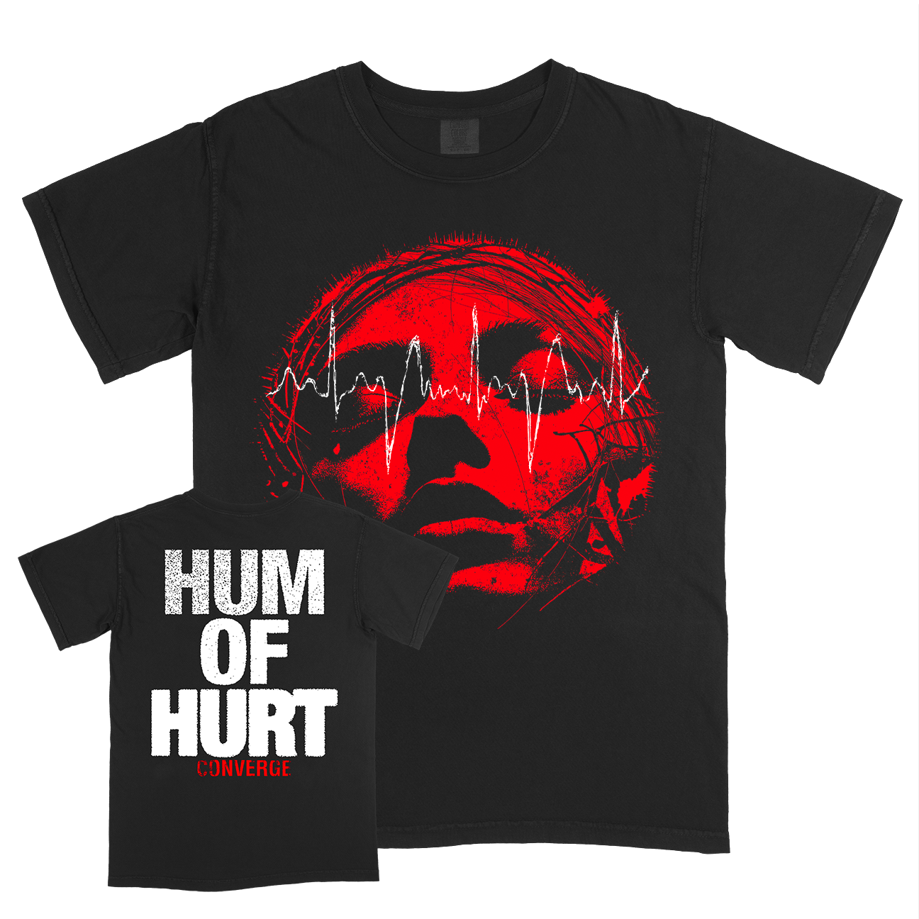 Converge "Hum Of Hurt: Agni I" Premium Black T-Shirt