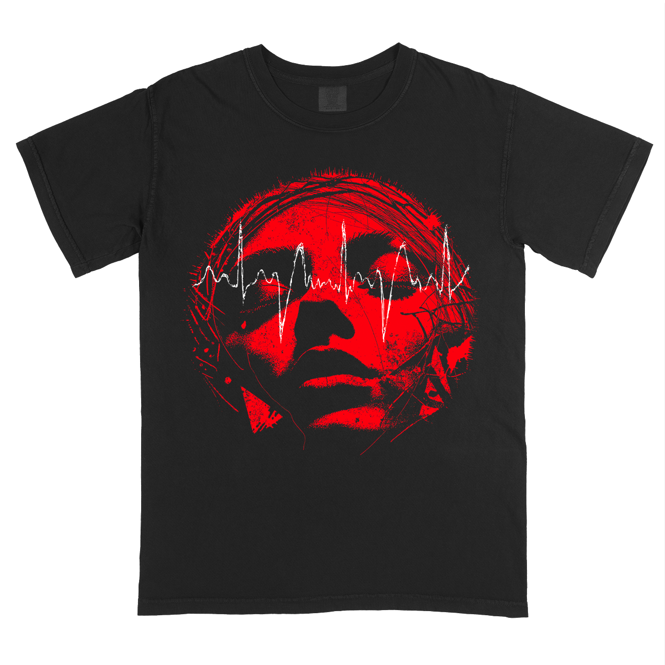 Converge "Hum Of Hurt: Agni I" Premium Black T-Shirt