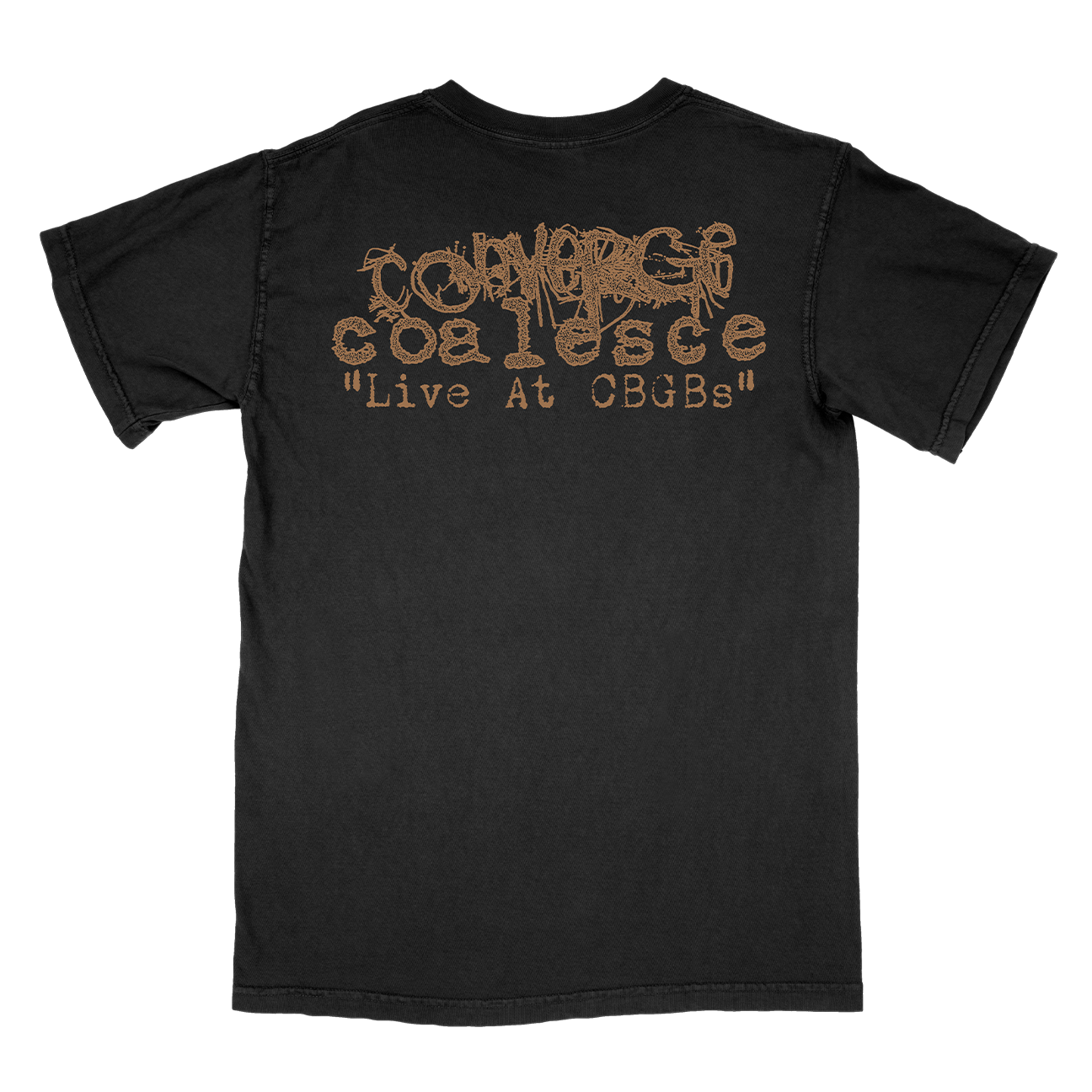 Converge & Coalesce "Live at CBGBs: Symbol" Premium Black Shirt