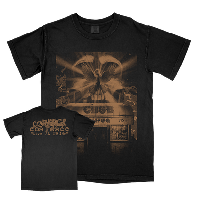 Converge & Coalesce "Live at CBGBs: Dove" Premium Black Shirt