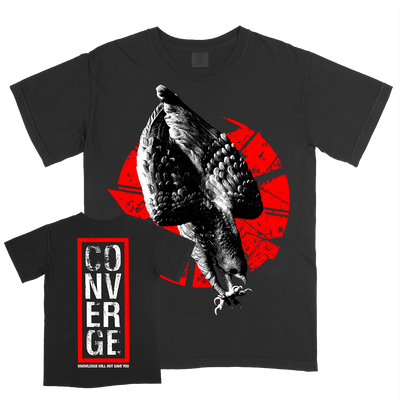 Converge "Knowledge Will Not Save You" Premium Black T-Shirt