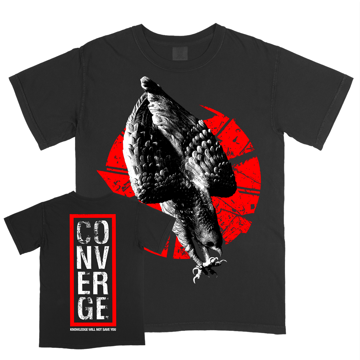 Converge "Knowledge Will Not Save You" Premium Black T-Shirt