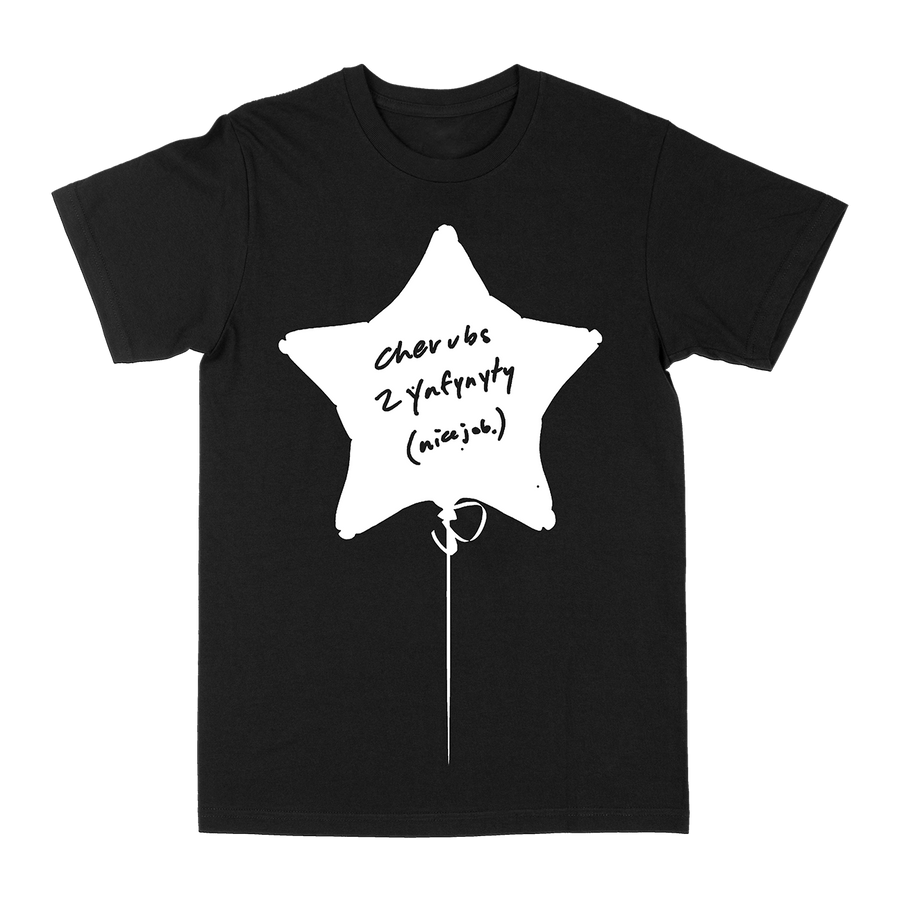 Cherubs "2 Ynfynyty: Black & White Balloon" Black T-Shirt