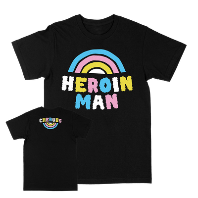 Cherubs "Heroin Man " Black T-Shirt