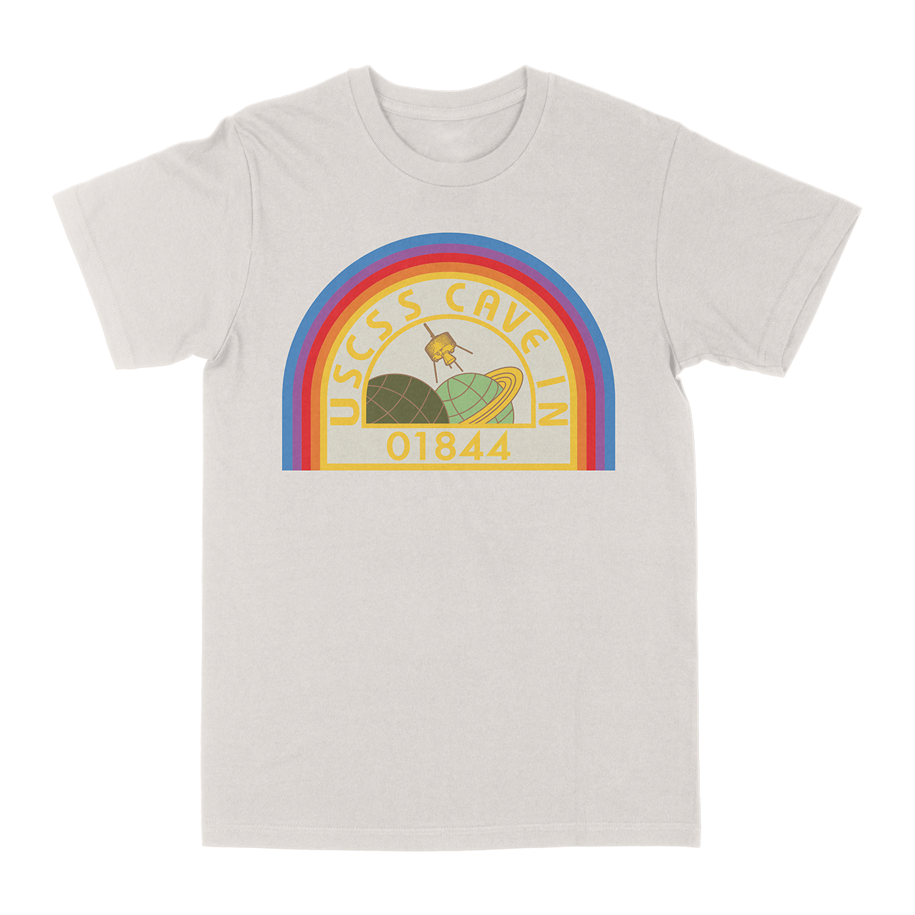 Cave In "USCSS Cave In" Vintage White T-Shirt