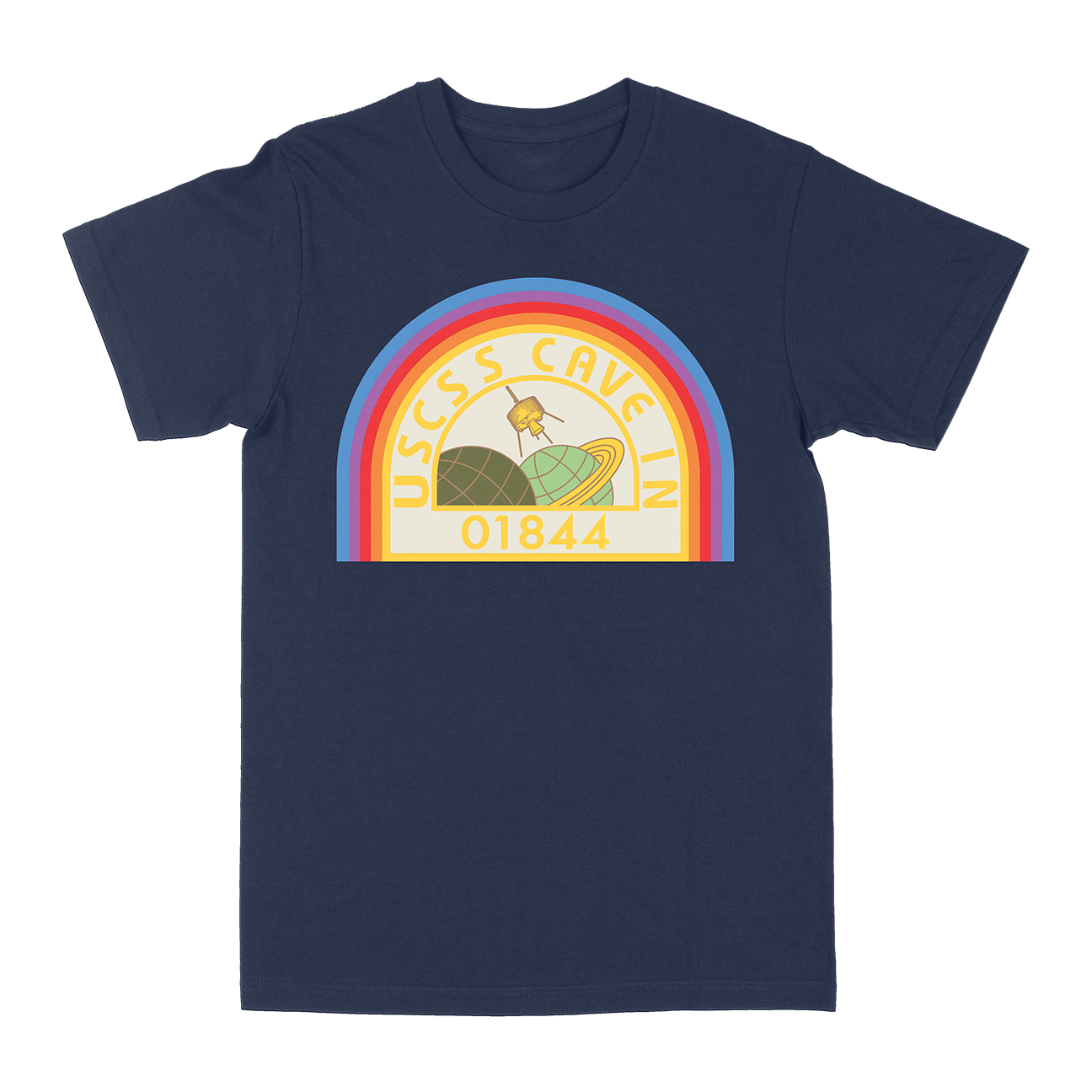 Cave In "USCSS Cave In" Navy T-Shirt