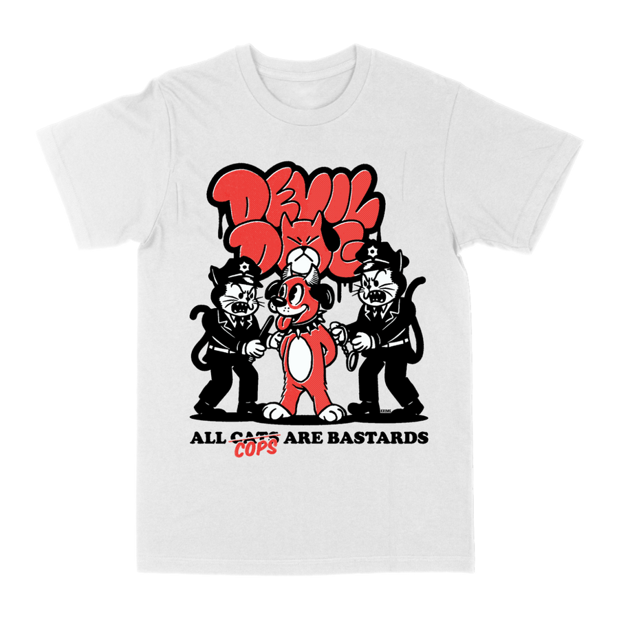 Devil Dog "ACAB" White T-Shirt
