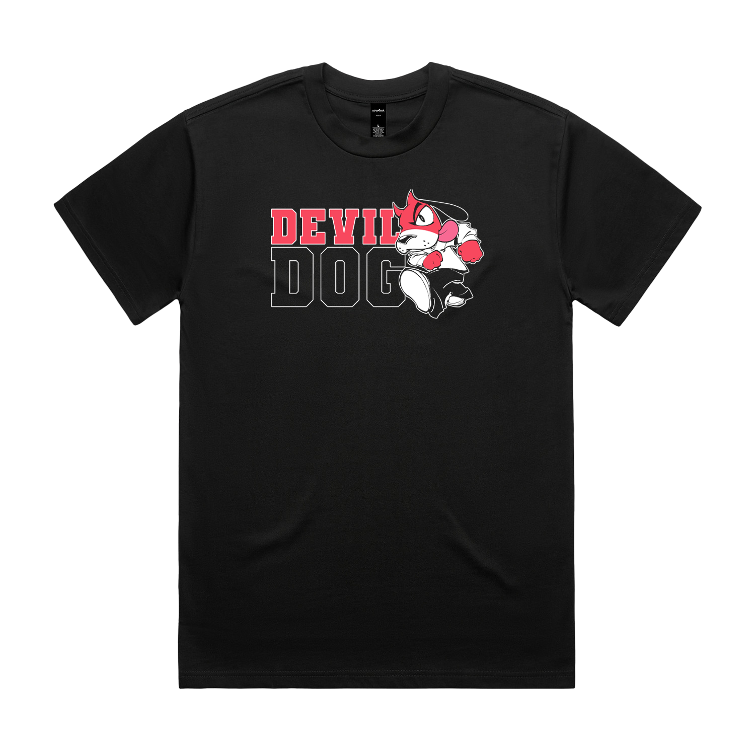 Devil Dog "Varsity" Black T-Shirt