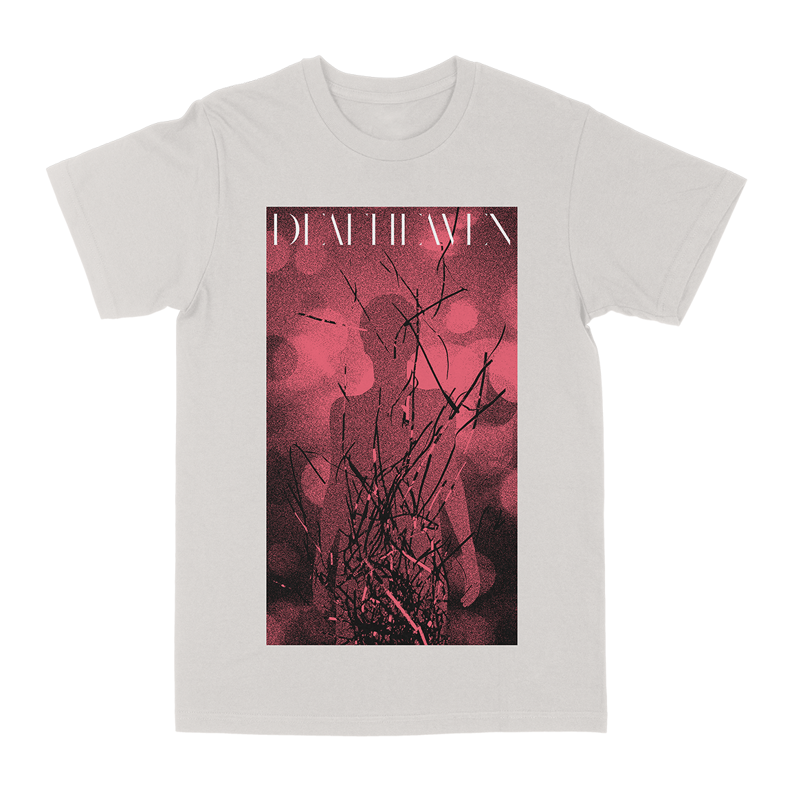 Deafheaven "Sunbather: Silhouette" Vintage White T-Shirt