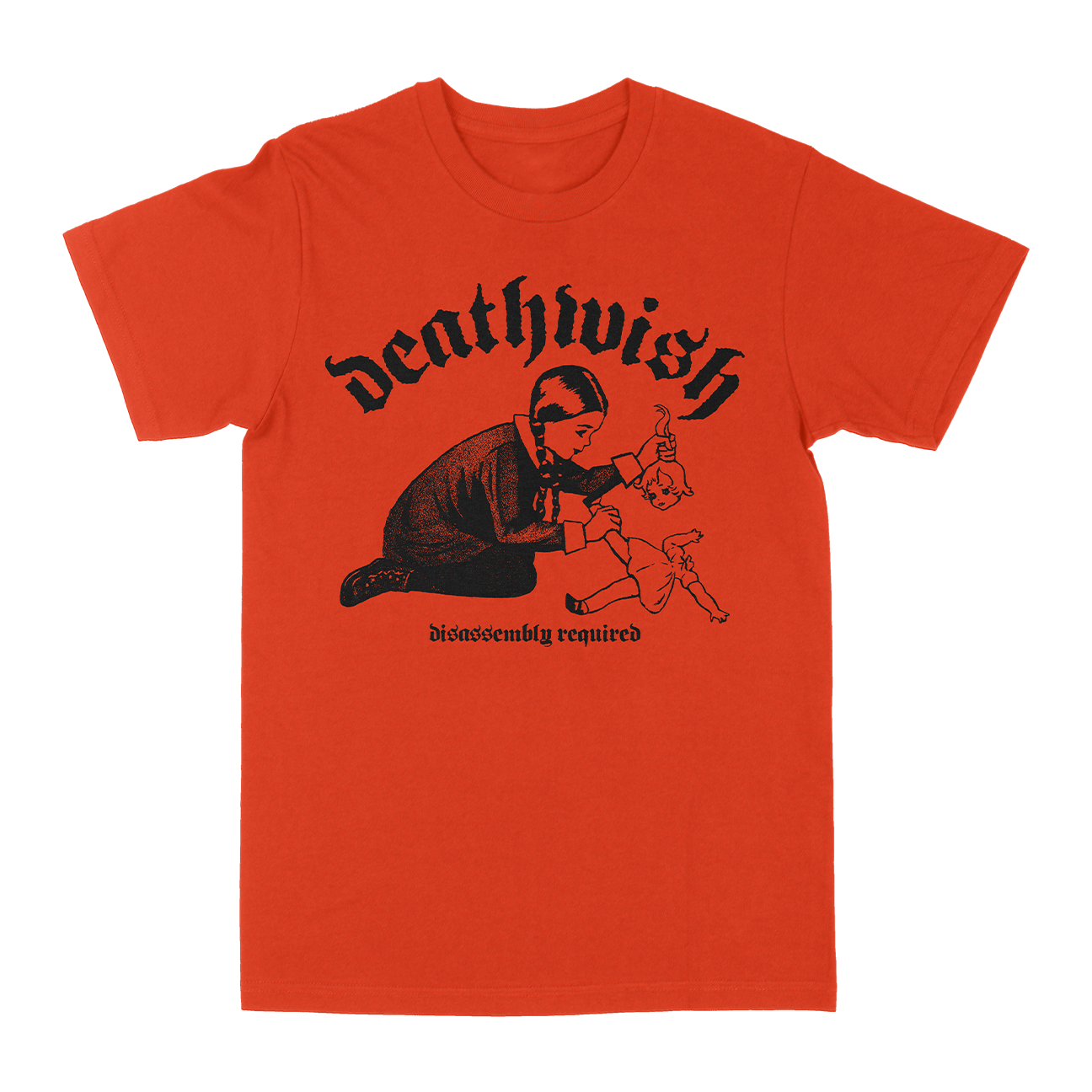Deathwish "Disassembly Required" Orange T-Shirt
